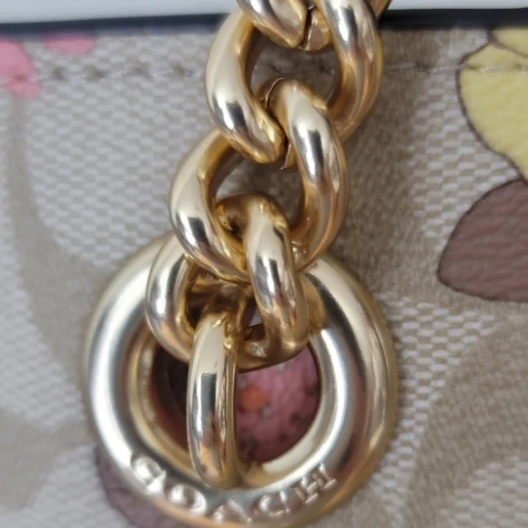 🦒 Coach 2 PCS SET Designer Shoulder Bag Purse Handbag Wallet  Signature - Picture 12 of 14